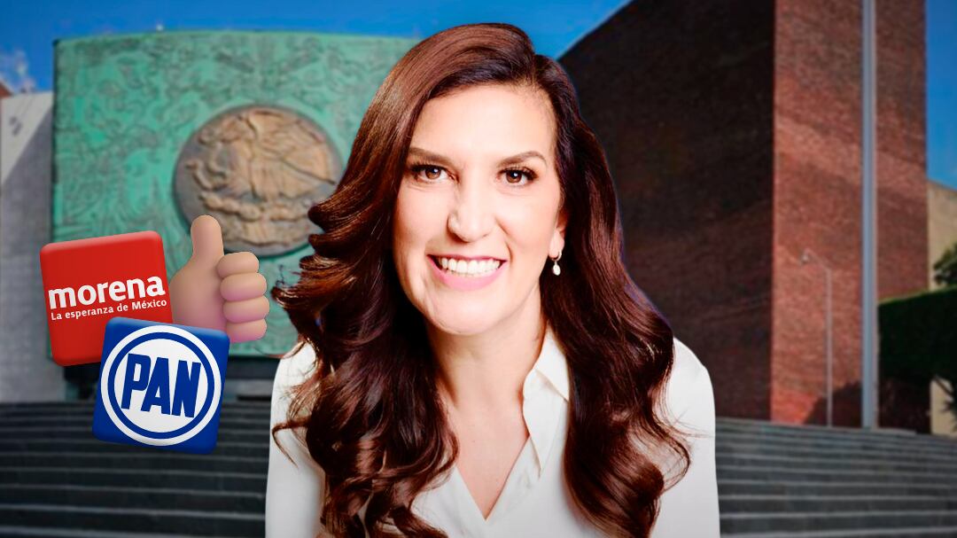 Kenia López Rabadán asume la presidencia de la Cámara de Diputados tras acuerdo con Morena