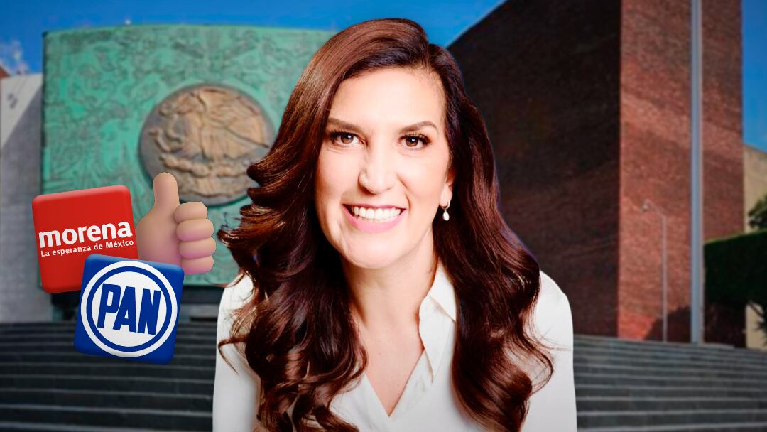 Kenia López Rabadán será presidenta de la Cámara de Diputados tras estira y afloja del PAN y Morena
