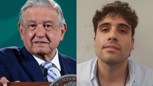 AMLO y Ovidio Guzmán