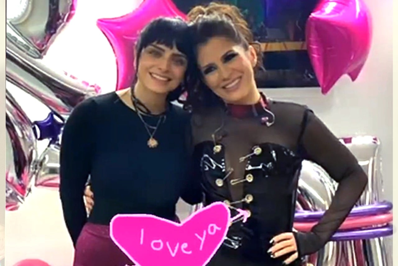 Aislinn Derbez y Alessandra Rosaldo