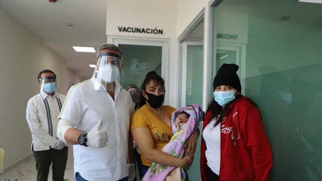 Madre e hija a salvo.