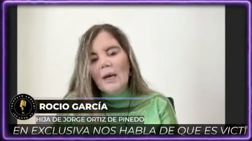 Rocío García acusa violencia de Jorge N, un colaborador de Jorge Garralda en su programa