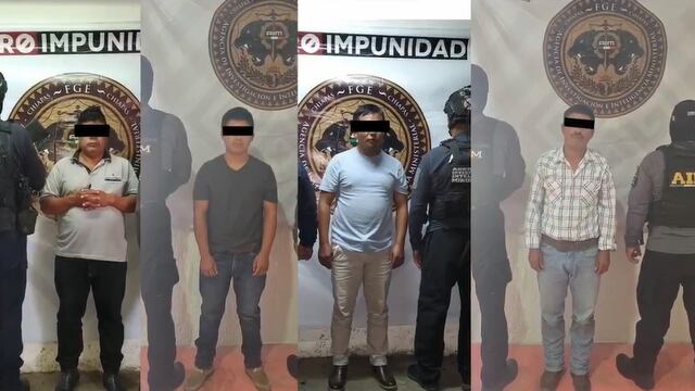 Cuatro detenidos por el delito de abuso sexual contra un menor en Sabanilla, Chiapas.