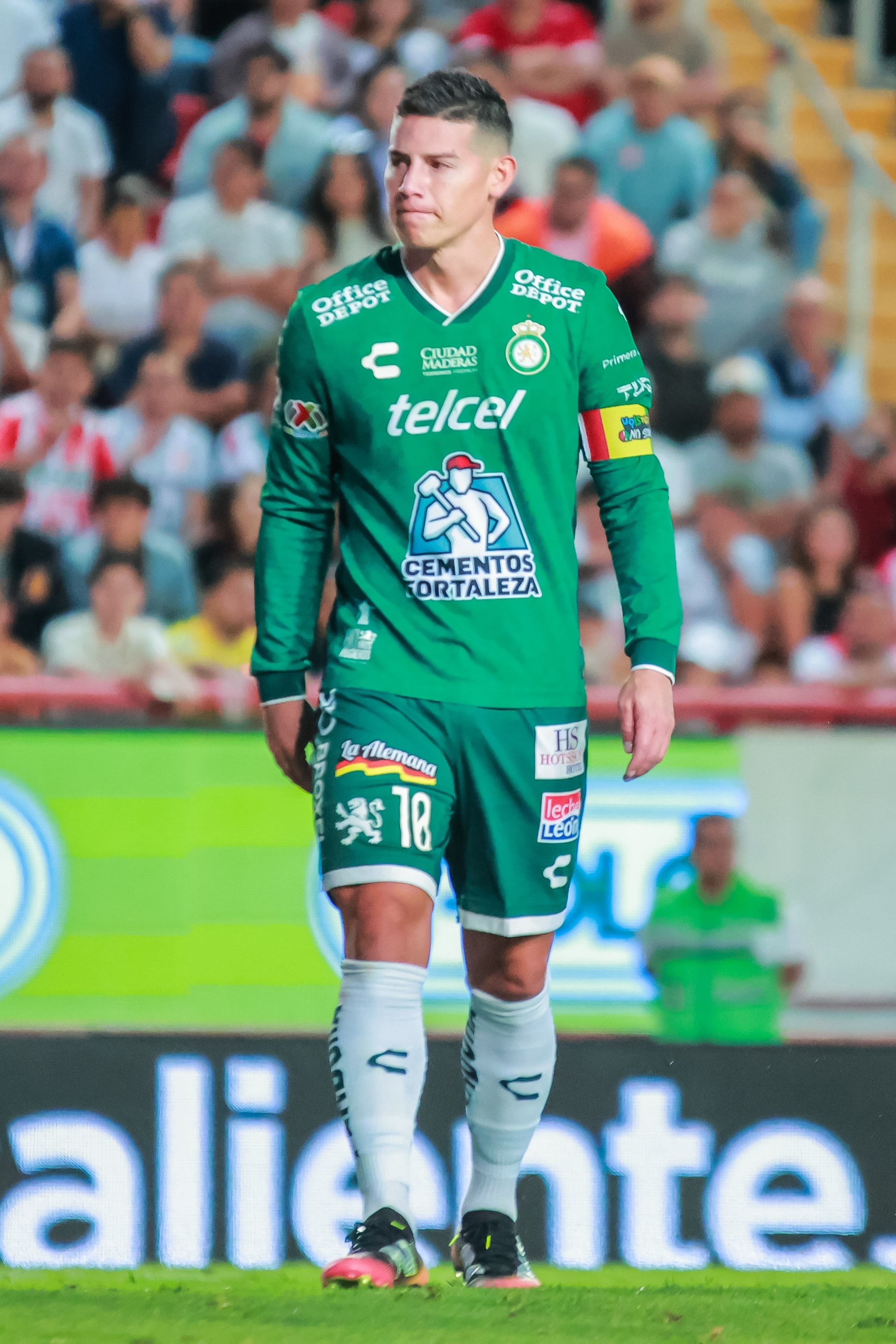 James Rodríguez, futbolista de Club León.