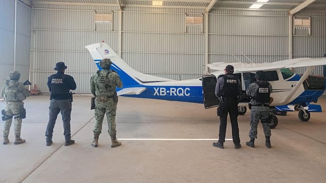 Sedena incauta una aeronave Cessna