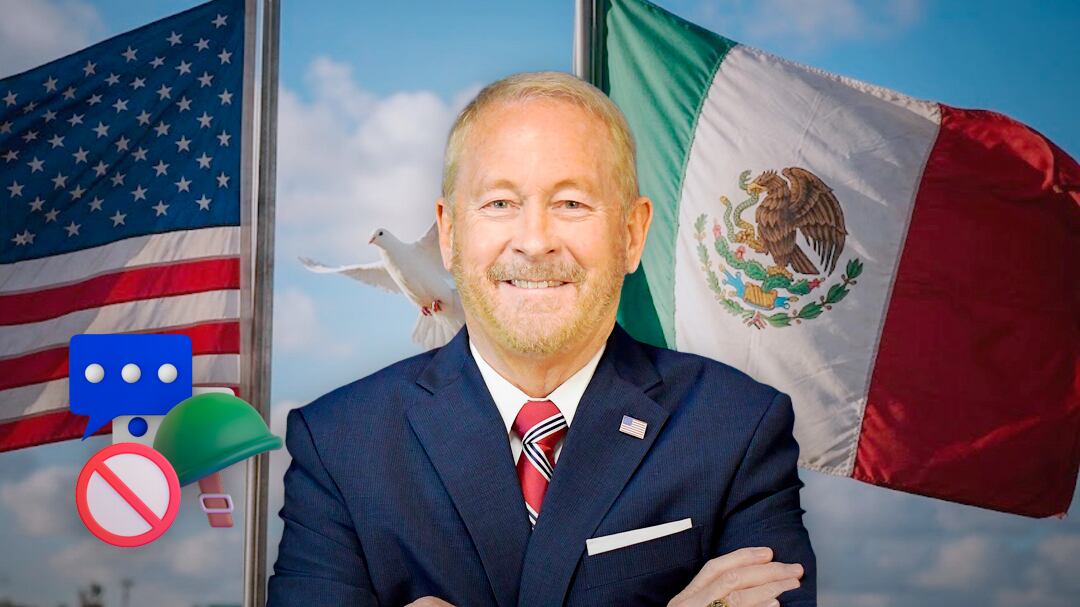 Ronald Johnson: Estados Unidos busca un México soberano y libre de cárteles, “no como intervencionistas”
