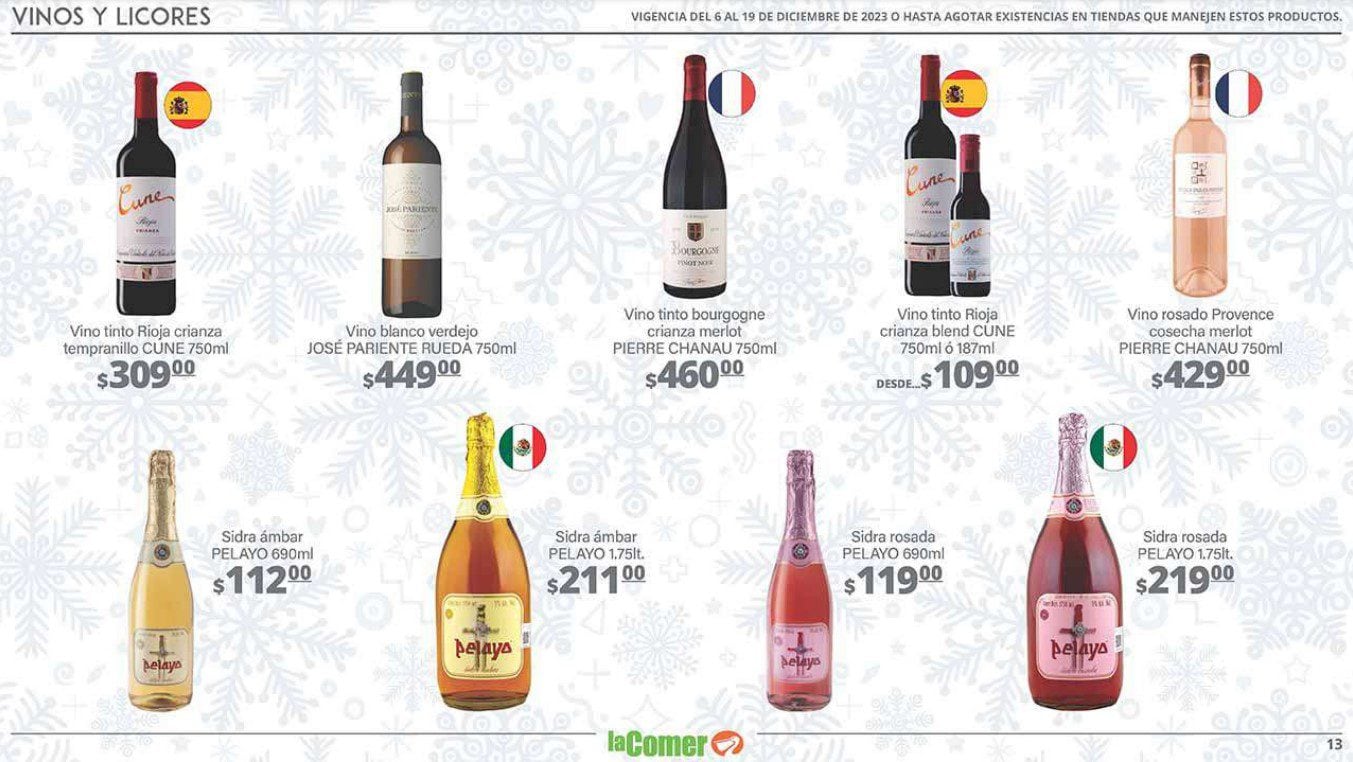 Folleto La Comer Navidad 13 a 19 de diciembre 2023: Estas son las mejores ofertas