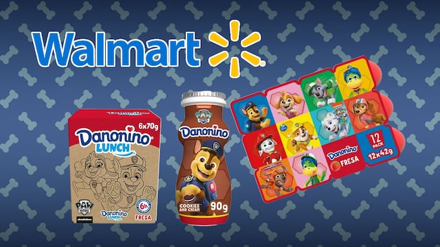 Danonino de Paw Patrol en Walmart