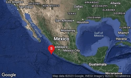 Sismo de magnitud 5.8 en Jalisco