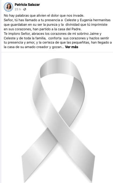 Mensaje de Patricia Salazar Marroquín