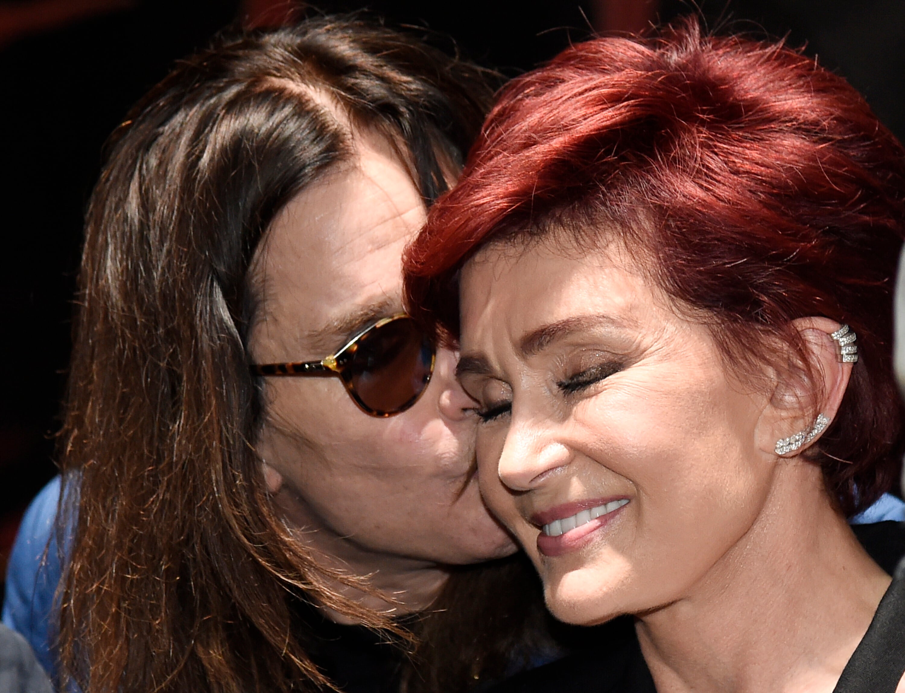 Ozzy Osbourne y Sharon Arden.