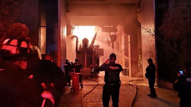 Incendio en oficinas del Metro