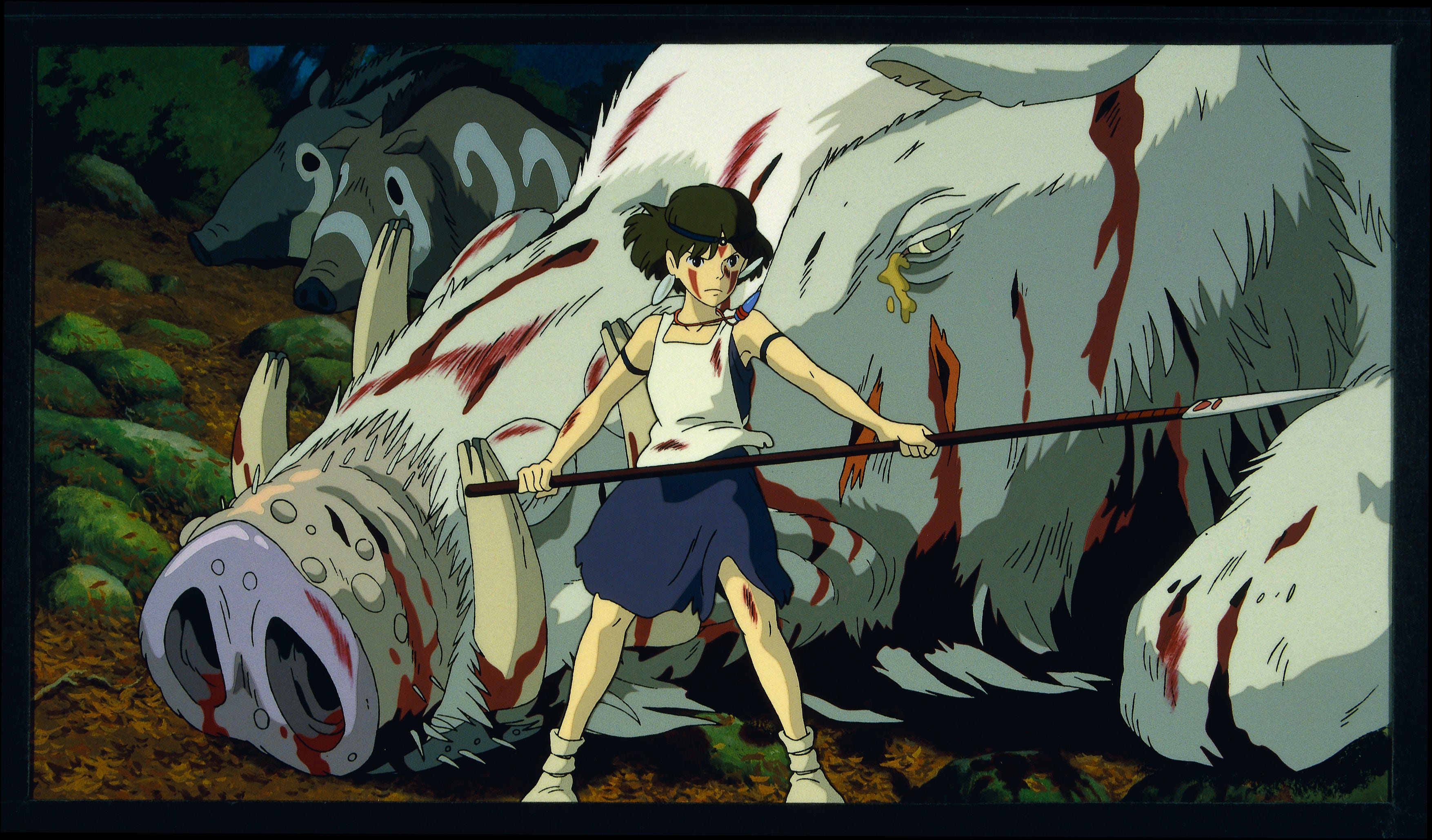 La Princesa Mononoke en Cinemex de Studio Ghibli