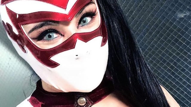 Mystique, ex luchadora del CMLL que decidió abrir su cuenta de OnlyFans.
