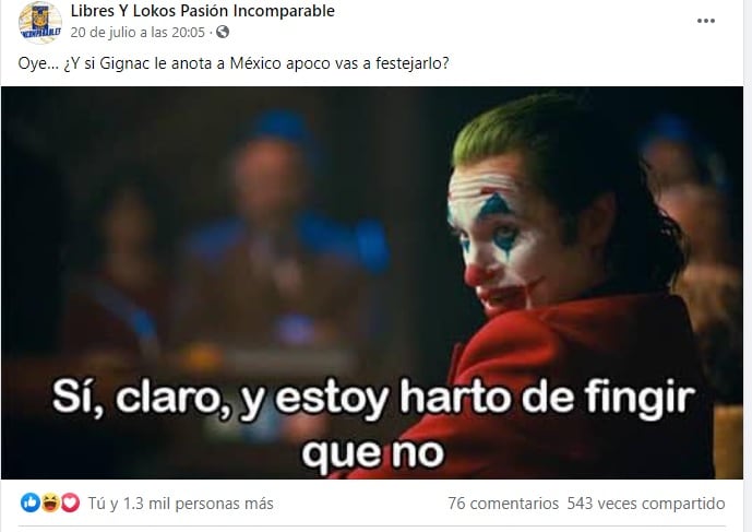 Fans de Tigres sobre Gignac