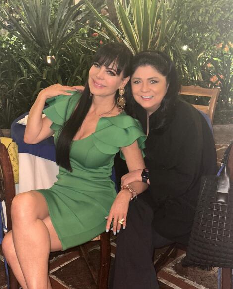 Maribel Guardia y Victoria Ruffo comparten secretos de abuelas y así fue su lindo encuentro