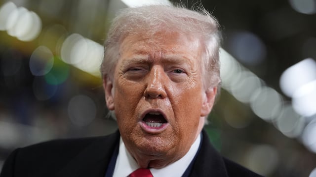 Donald Trump, presidente de Estados Unidos.