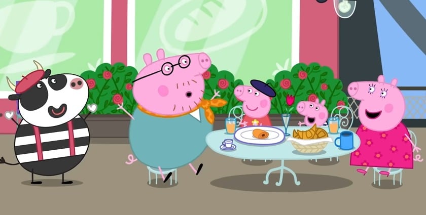 Peppa Pig visita París