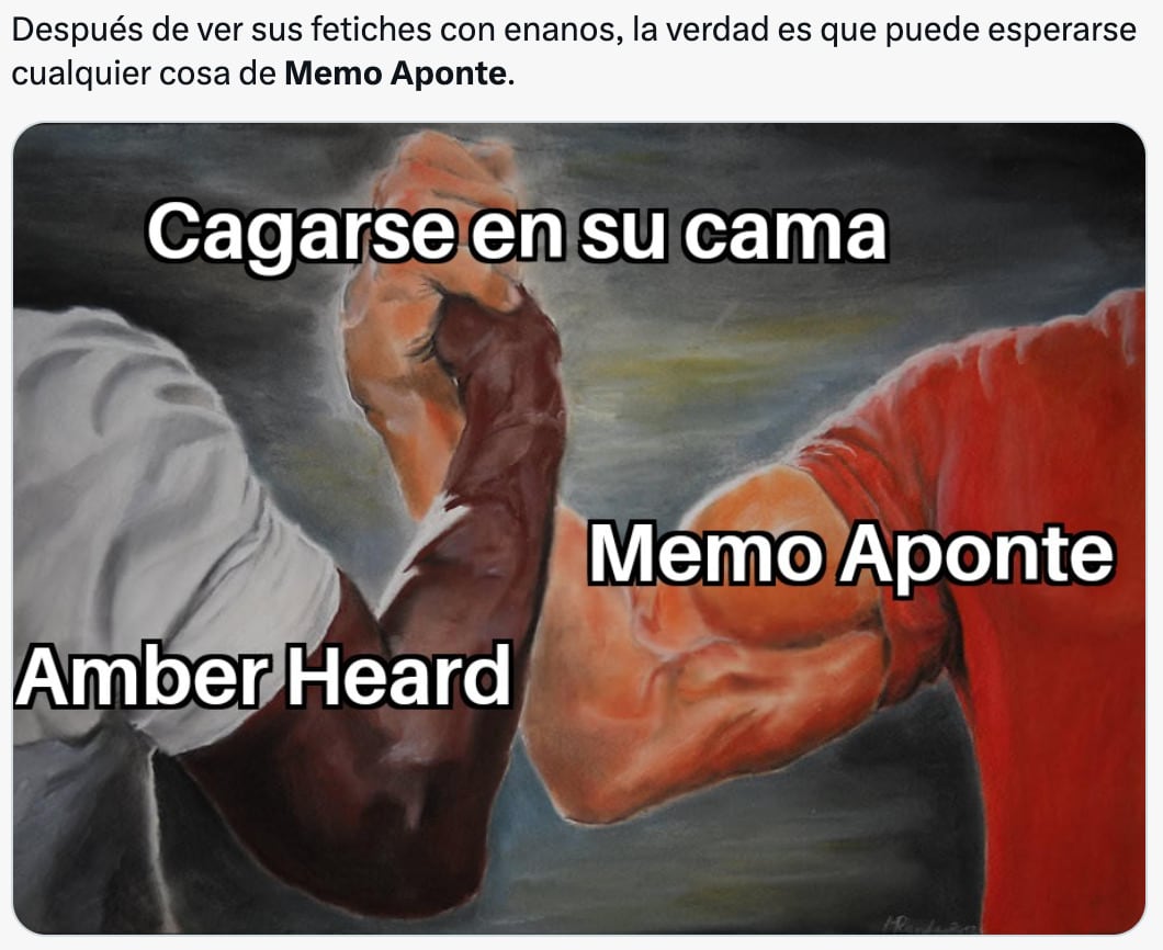 Memes funan a Memo Aponte tras lo revelado por sus ex novias con Un Tal Fredo