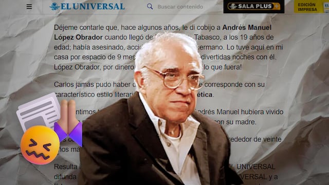 El Universal ofrece disculpas a la familia de Carlos Monsiváis por la entrevista sobre AMLO