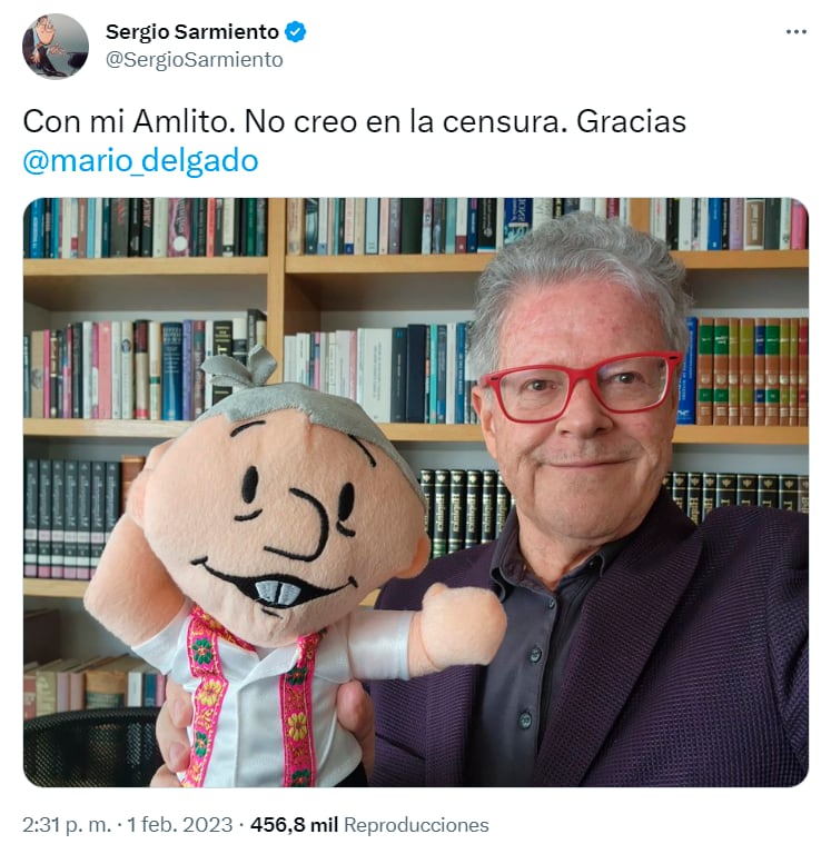 Sergio Sarmiento y su Amlito