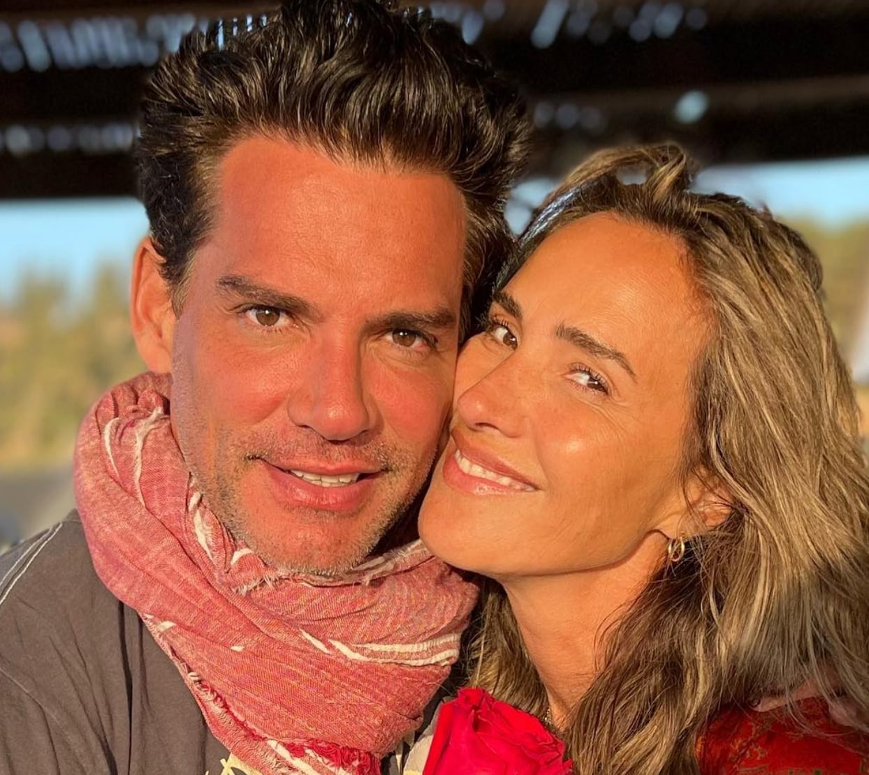 Angélica Castro y Cristian de la Fuente