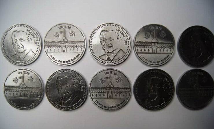 Moneda de AMLO