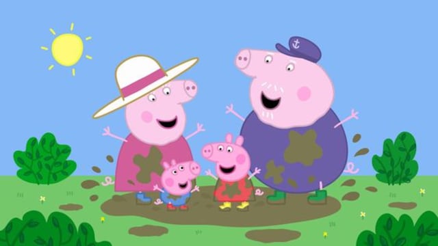 Dibujos de los abuelos de Peppa Pig