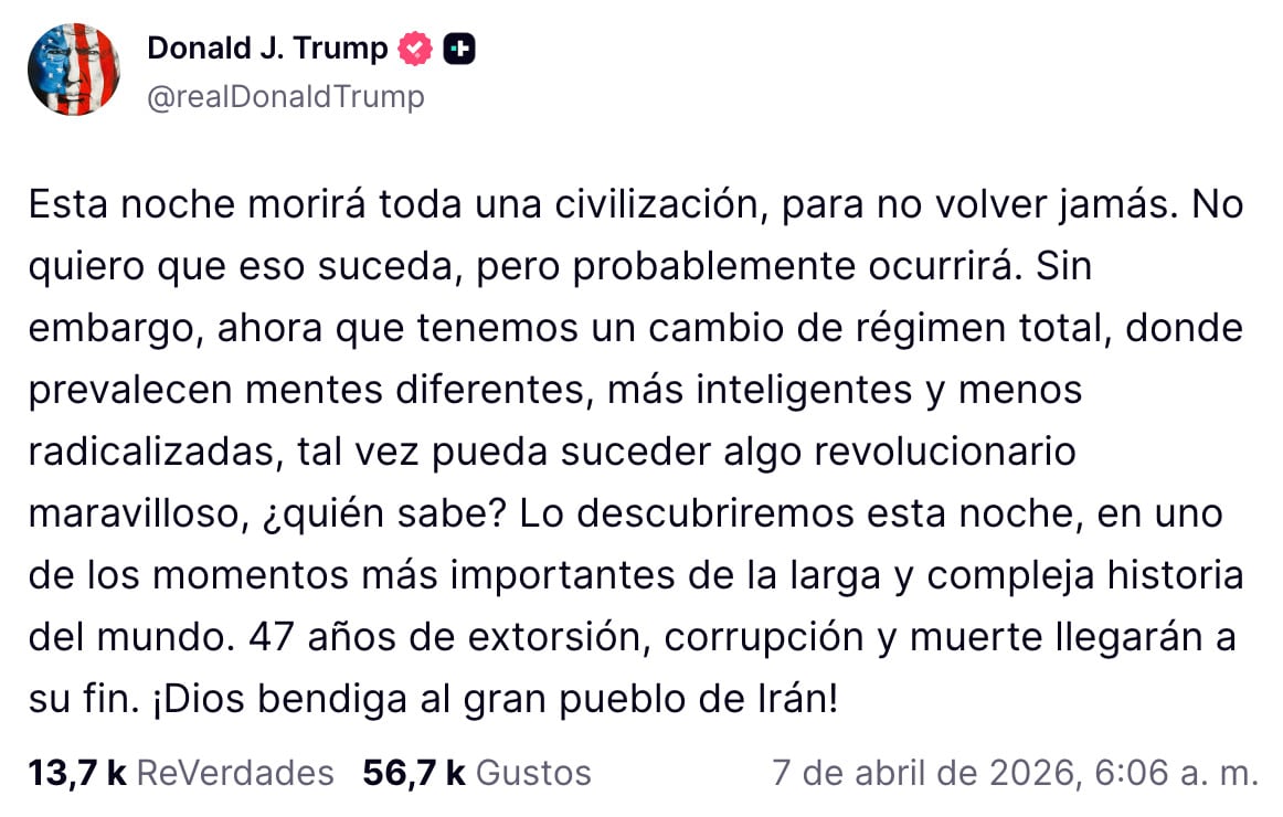 Irán amenaza con cortar gas y petróleo a Estados Unidos y aliados