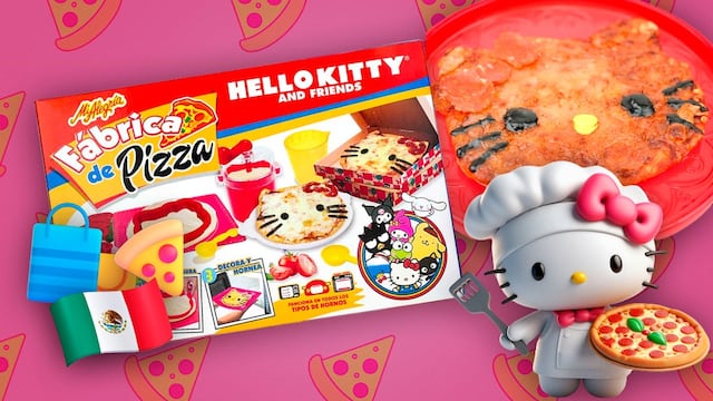 Fábrica de pizzas Mi Alegría de Hello Kitty