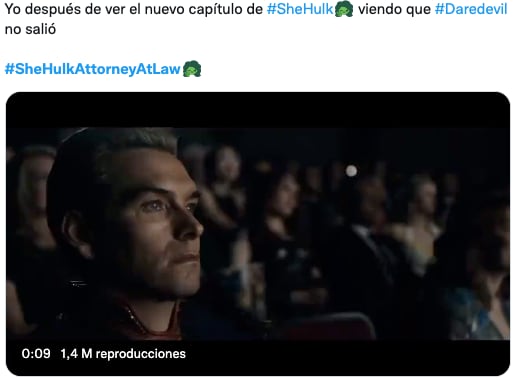 Memes de She-Hulk y Daredevil