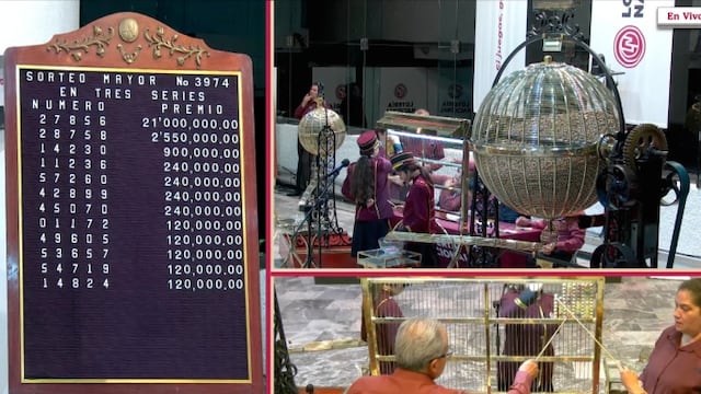 Resultados Sorteo Mayor 3974 de Lotería Nacional: Ganadores de hoy 10 de junio