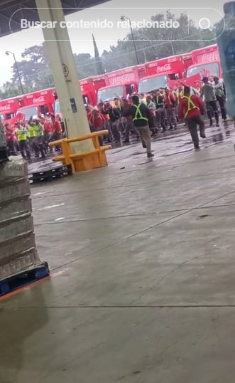 Tiktok trabajadores de Coca Cola se viraliza