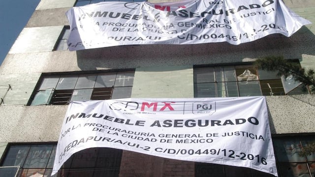 Inmueble asegurado a la Unión de Tepito