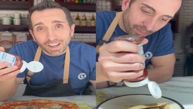 Chef italiano se queja amargamente de la catsup en la pizza, pero a los mexicanos les vale