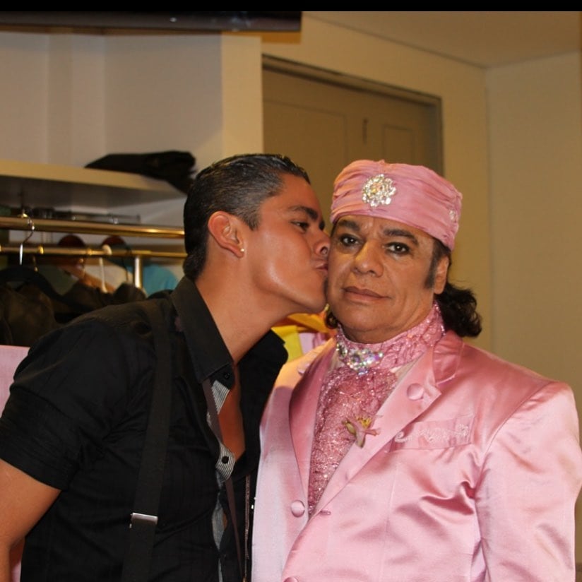 Alex Peimbert y Juan Gabriel