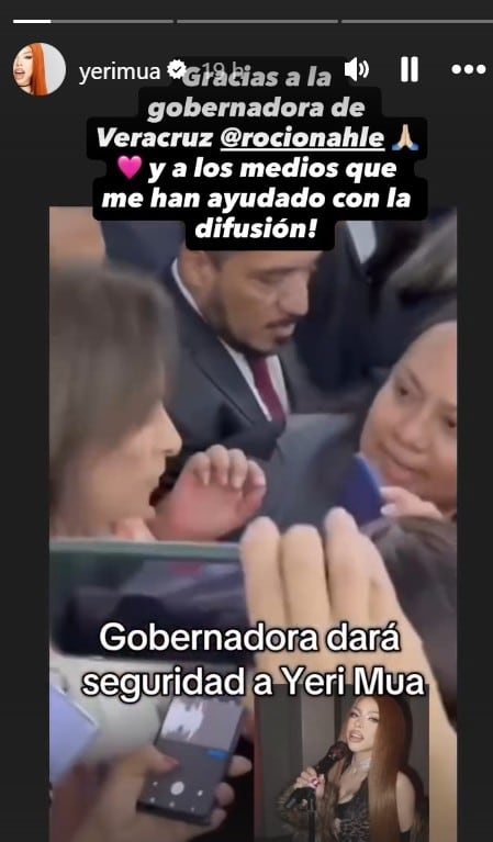 Yeri Mua responde a Rocío Nahle
