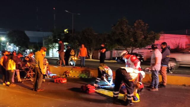 Policías atropellan a repartidores Didi