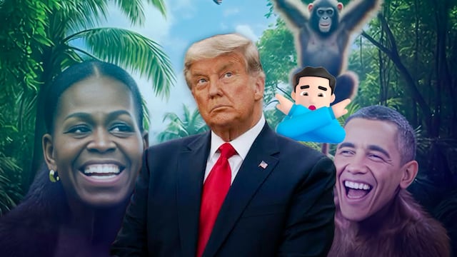 Donald Trump no se disculpará por video racista de los Obama