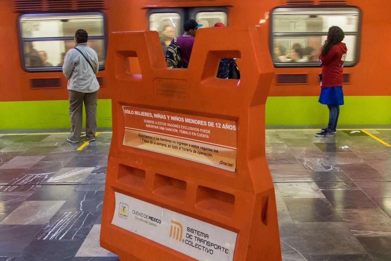 Vagones exclusivos del Metro CDMX