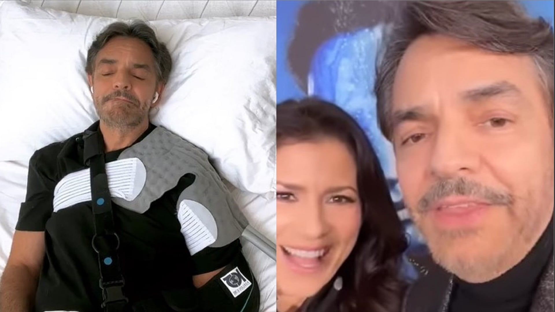 Eugenio Derbez y Alessandra Rosaldo