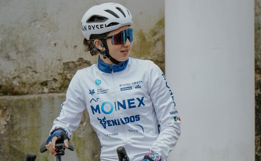 Romina Hinojosa, ciclista mexicana