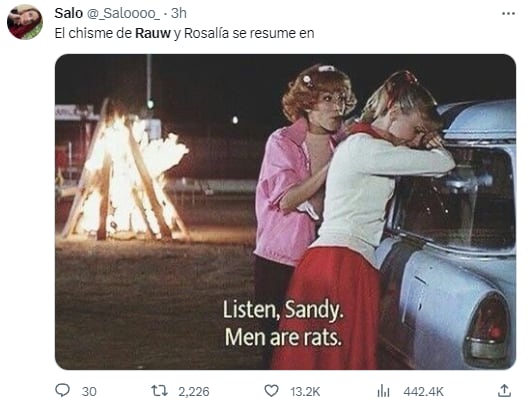 Memes por la ruptura de Rosalía y Rauw Alejandro