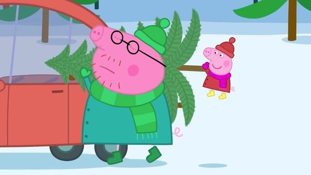 Peppa Pig, el árbol de Navidad