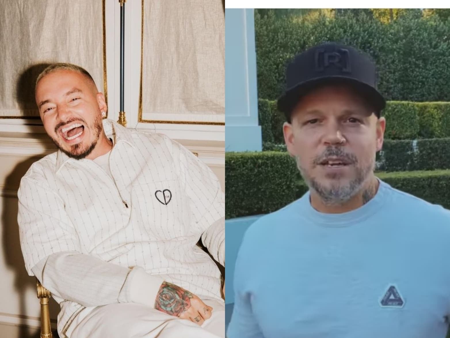 J Balvin y Residente.