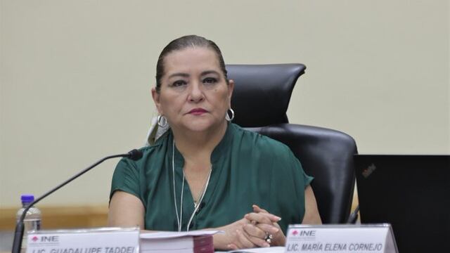 Guadalupe Taddei, consejera presidenta del INE