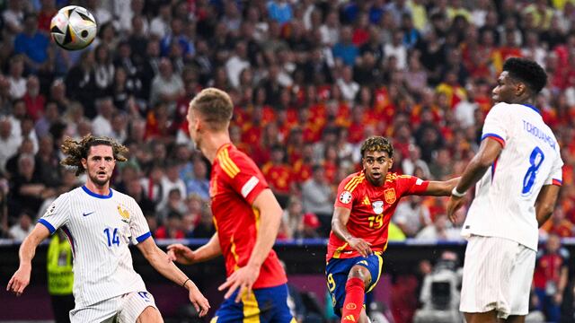 Gol de Lamine Yamal contra Francia en la Eurocopa