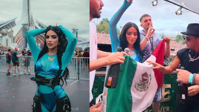 Kimberly Loaiza en Tomorrowland 2022.