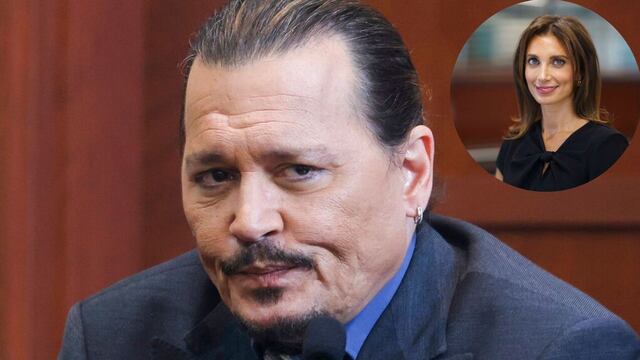JOHNNY DEPP Y la abogada JOELLE RICH