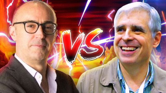 "El Fisgón" y Julio Patán.